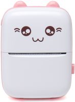 Міні термопринтер Jetix Mini Printer портативний кишеньковий дитячий принтер для смартфона з Bluetooth для друку без чорнила від 3 років Android IOS