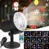 Уличный лазерный проектор Led Change Card Garden Projector PJ-518 на 12 картриджей RGB изображений, новогодний светодиодный диско прожектор с пультом