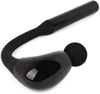 Ручной перкуссионный массажер Massage Hammer MP-930 4 насадки, беспроводной изогнутый массажный пистолет для всего тела на аккумуляторе JA-G4