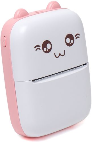 Міні термопринтер Jetix Mini Printer портативний кишеньковий дитячий принтер для смартфона з Bluetooth для друку без чорнила від 3 років Android IOS