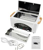 Стерилізатор сухожар Sanitizing Box Sterilizer СН-360 300W сухожарова шафа з дисплеєм для стерилізації та дезінфекції манікюрних інструментів 1.8 л