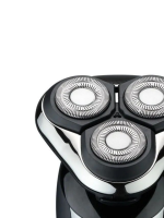 Акумуляторна водонепроникна чоловіча електробритва VGR V-309 C LED-дисплеєм Бездротова роторна бритва для вологого і сухого гоління