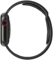 Розумні наручні смарт годинник Smart Watch F21 Black голосовий виклик, функції фітнесу та здоров'я Bluetooth з бездротовою зарядкою IOS Android чорні