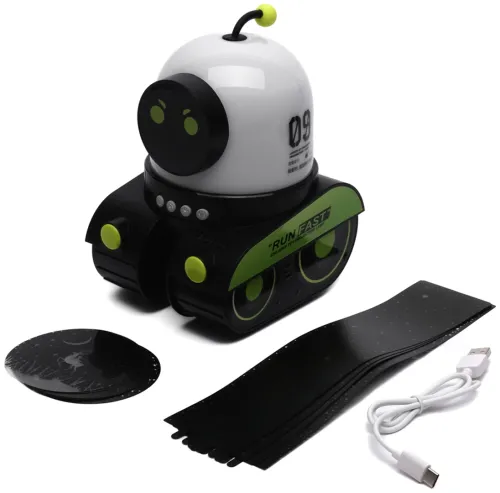 Аккумуляторный проектор звездного неба Droid WH-E03 светодиодный RGB LED ночник, робот дроид со сменными слайдами и Bluetooth колонкой 1200mAh